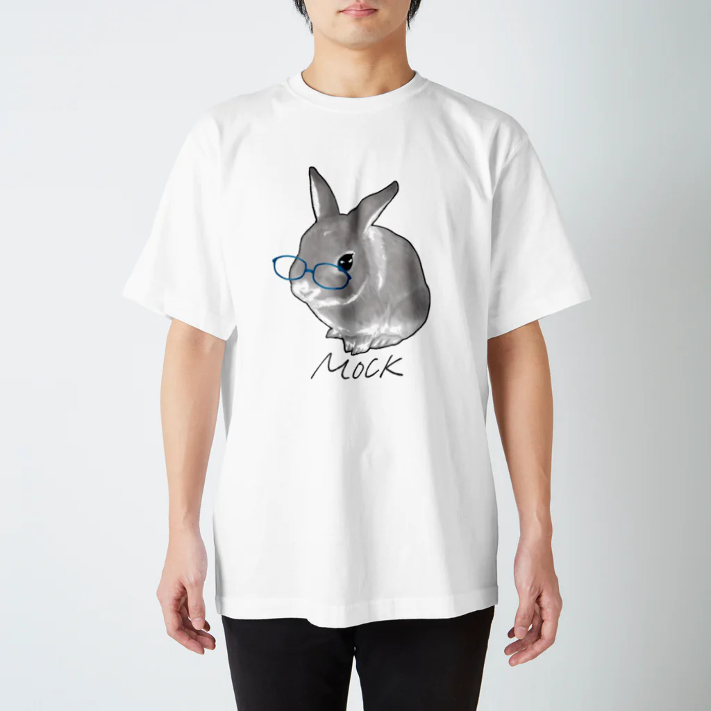 Mock’n Rollのうさぎのモックその2 Regular Fit T-Shirt
