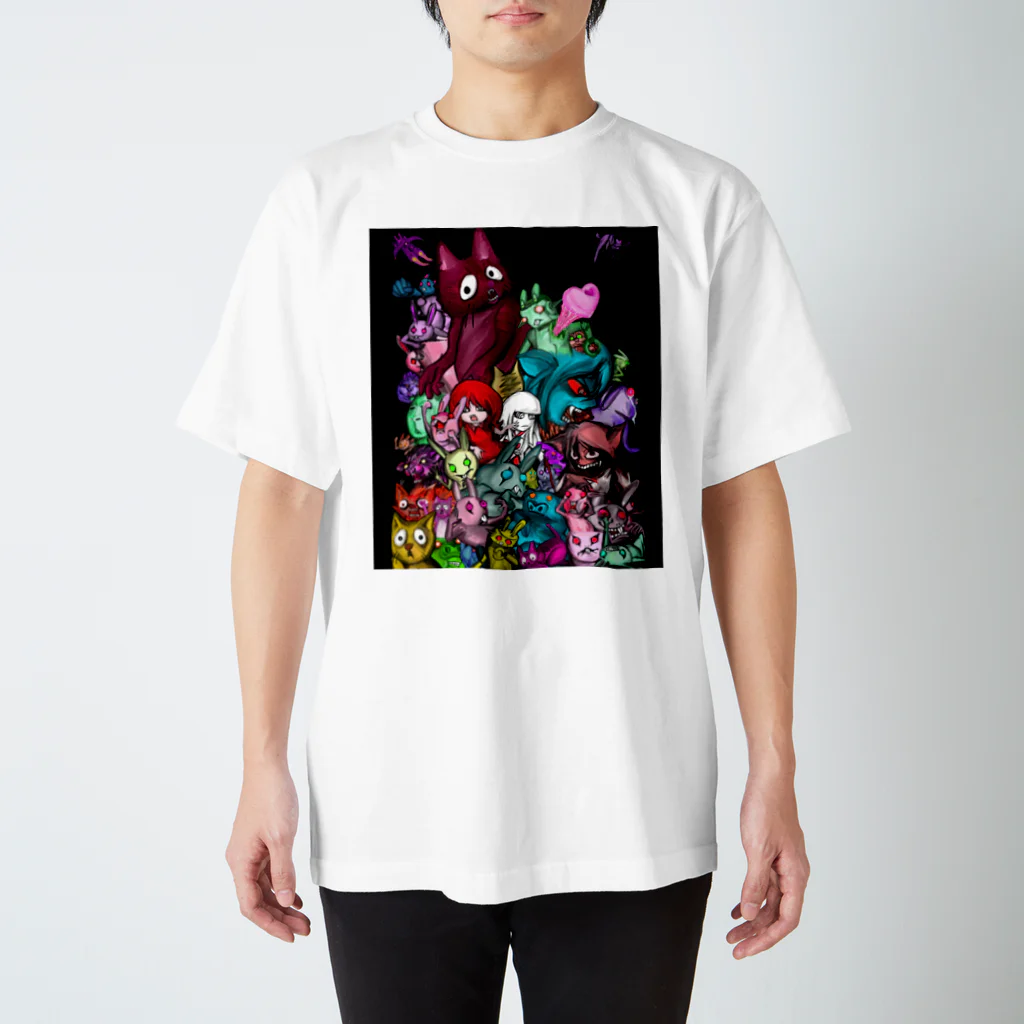 折羽ル子の魔獣ケモノノ村 スタンダードTシャツ