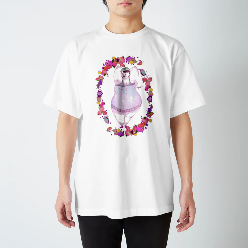 久下沼朱紗のマシュマロフルーツ女子 Regular Fit T-Shirt