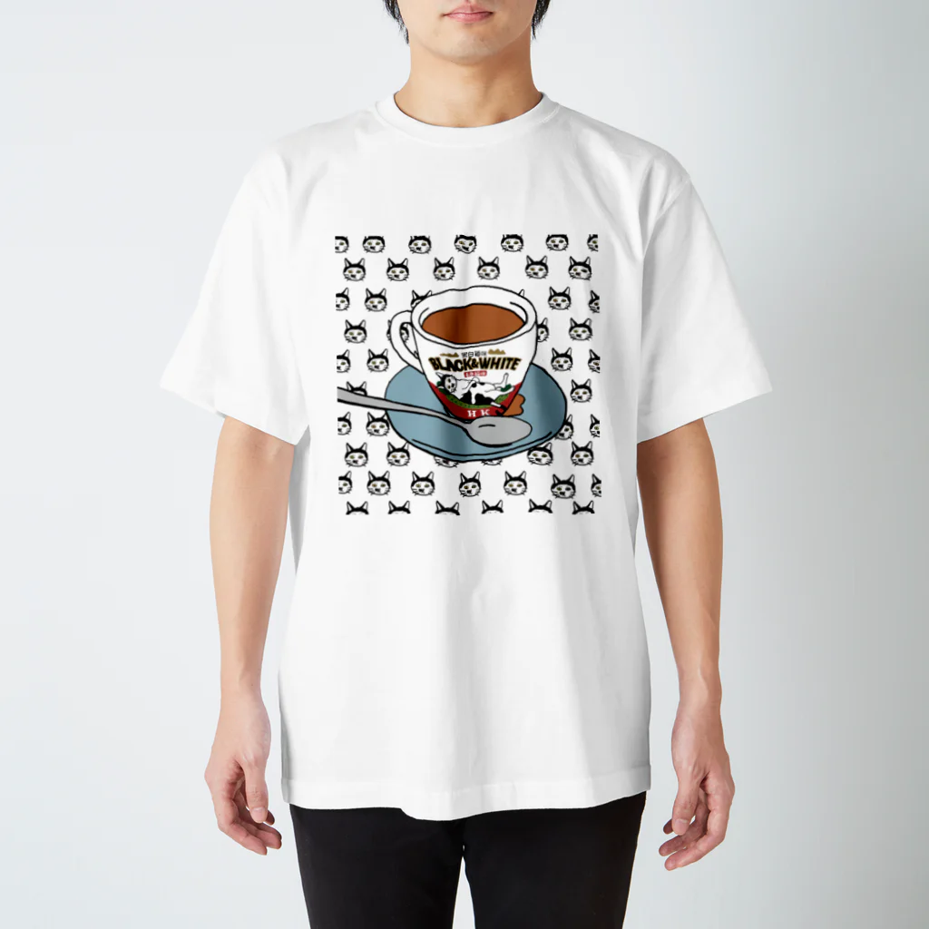 小野寺 光子 (Mitsuko Onodera)の香港「黑白貓杯」シリーズ スタンダードTシャツ