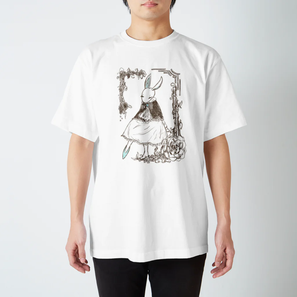 日向のレジャーシート。のドウワウサギ、シンデレラ。 Regular Fit T-Shirt