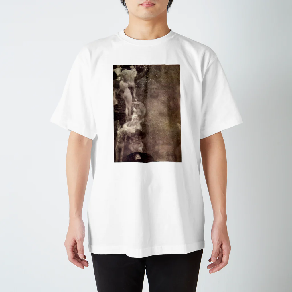 art-standard（アートスタンダード）のグスタフ・クリムト（Gustav Klimt） / 『哲学』（1899年 - 1907年） スタンダードTシャツ