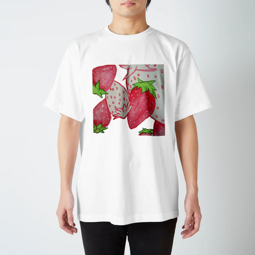 tomspacemanの苺15 Regular Fit T-Shirt