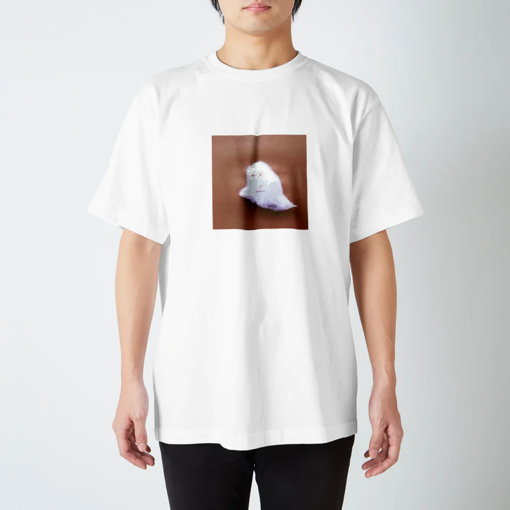 【全盲の絵描き】オバケのタムタムの【全盲の画家】オバケのタムタム スタンダードTシャツ