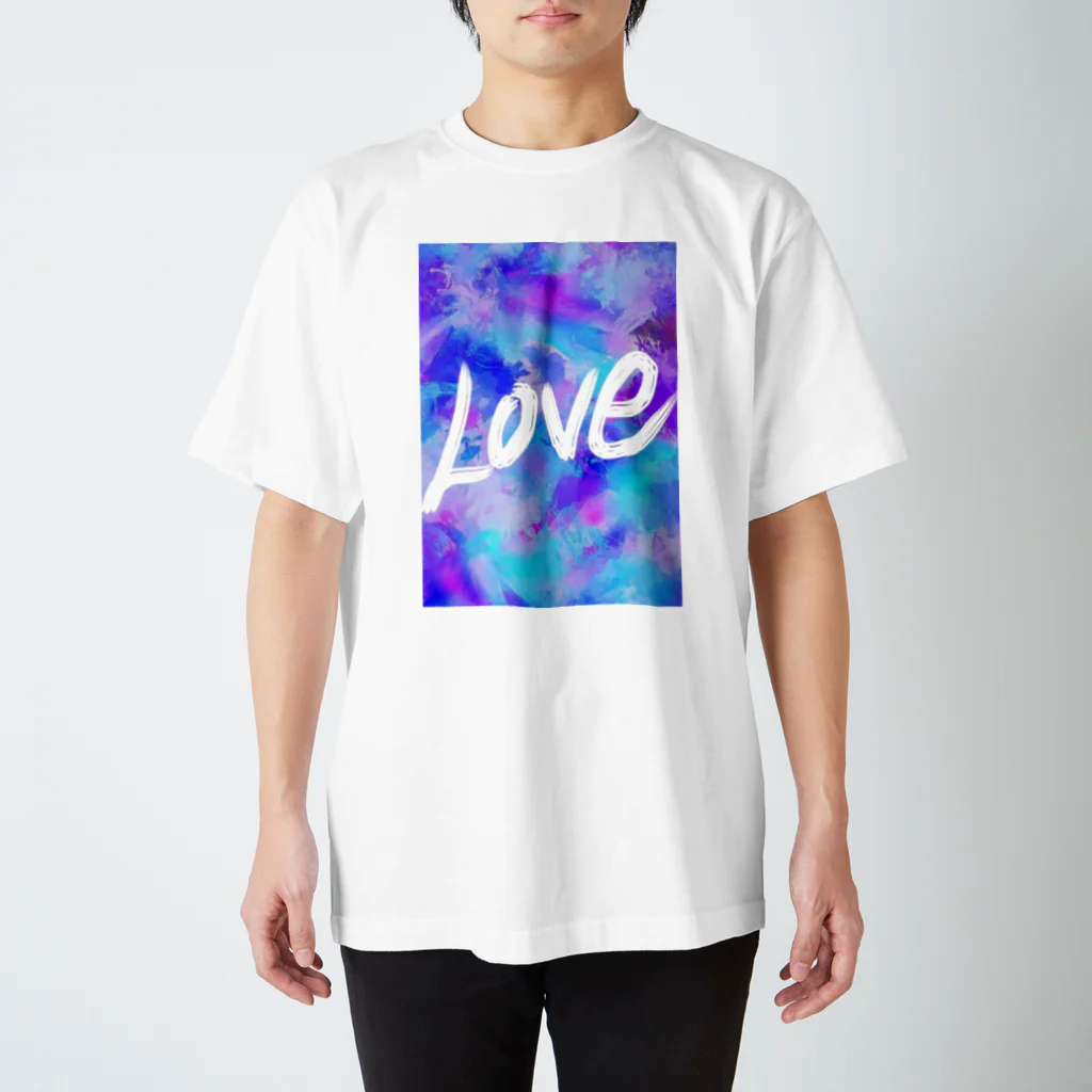 Fantasy PartyのFantasy Love/青 Regular Fit T-Shirt