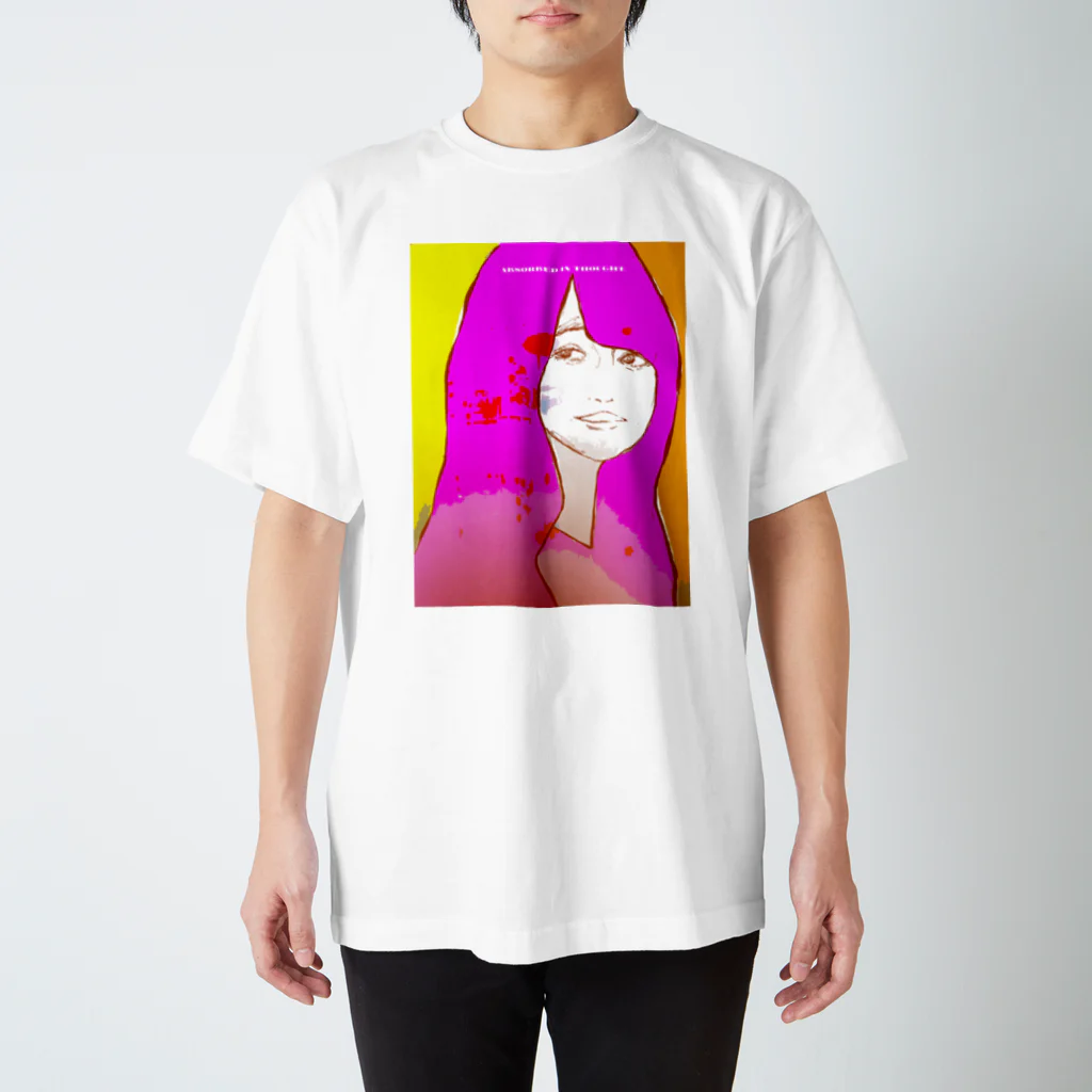 masayuki oosonoのabsorbed in thought スタンダードTシャツ