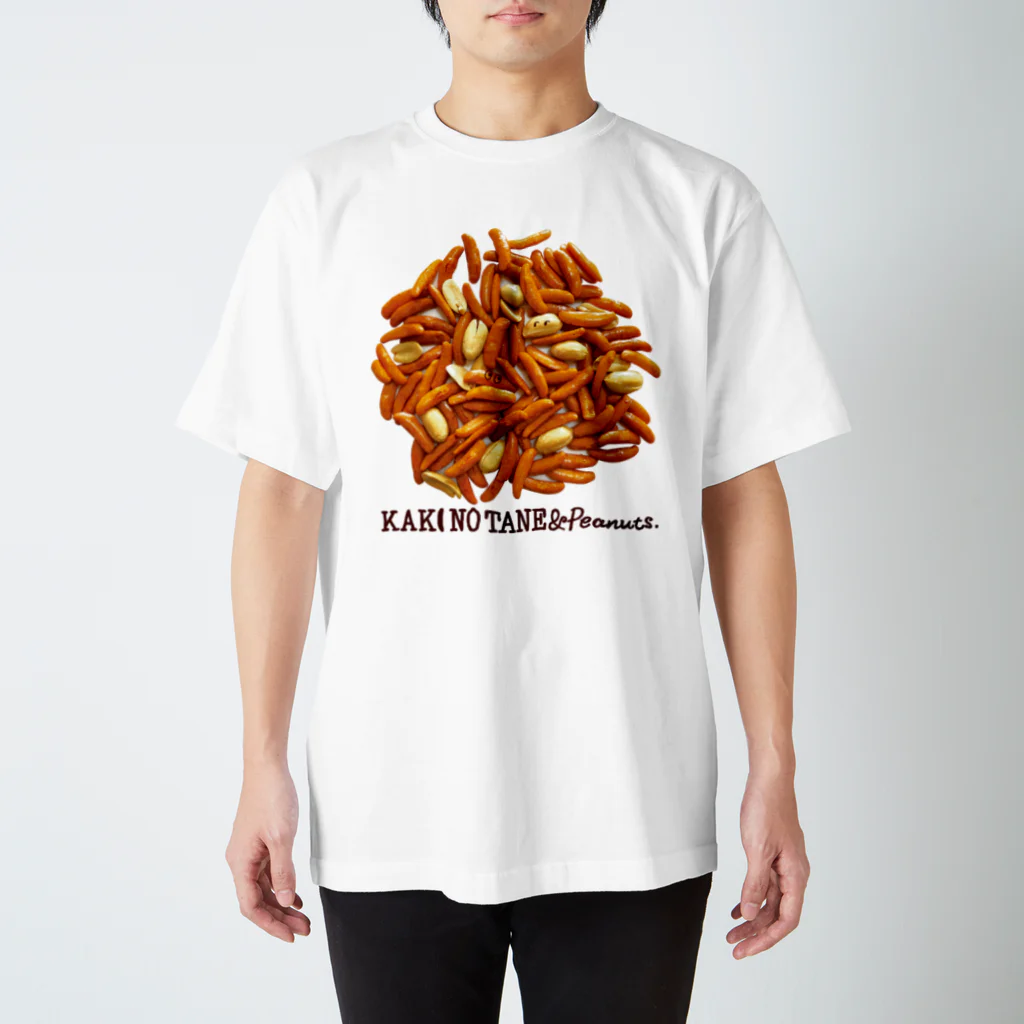 クレイジーチッパカンパニーのKAKINOTANE&Peanuts. Regular Fit T-Shirt