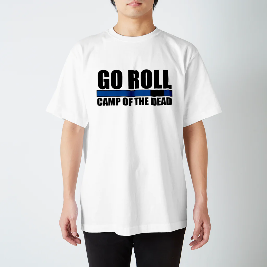 CAMP OF THE DEADのGO　ROLL　青帯シリーズ スタンダードTシャツ