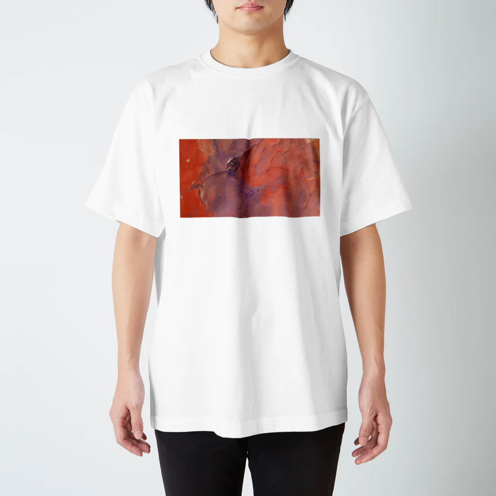 cardamom-coffeeの春色絵の具シリーズ1 Regular Fit T-Shirt