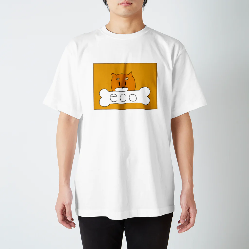 ねがねねこぎんのecoドッグ スタンダードTシャツ