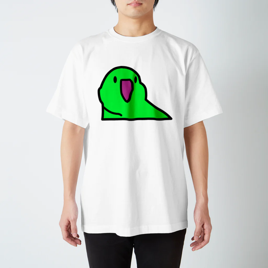 みぜのparty parrot スタンダードTシャツ