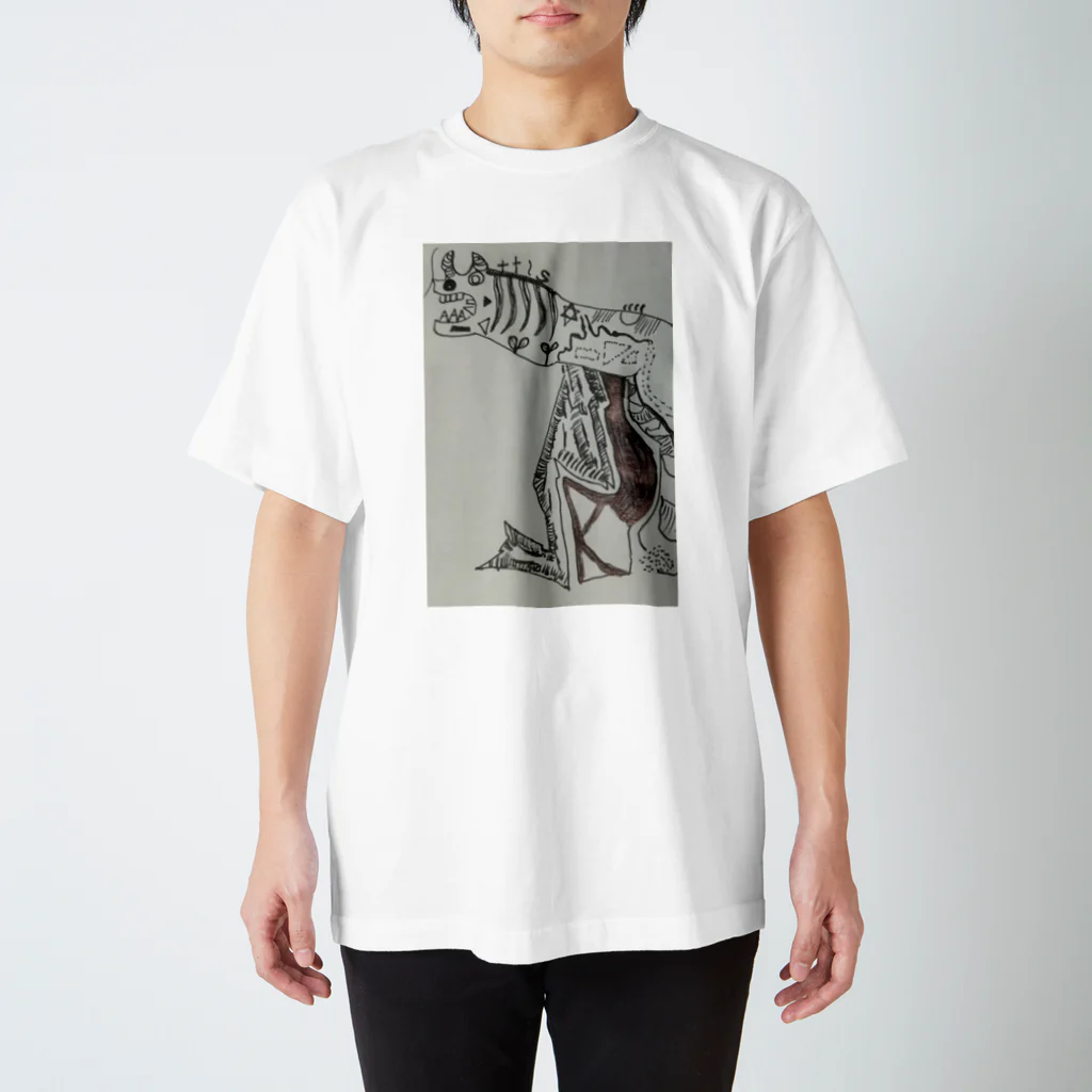 ゴロゴロニャ～祭りのネコを食べる怪物  Regular Fit T-Shirt