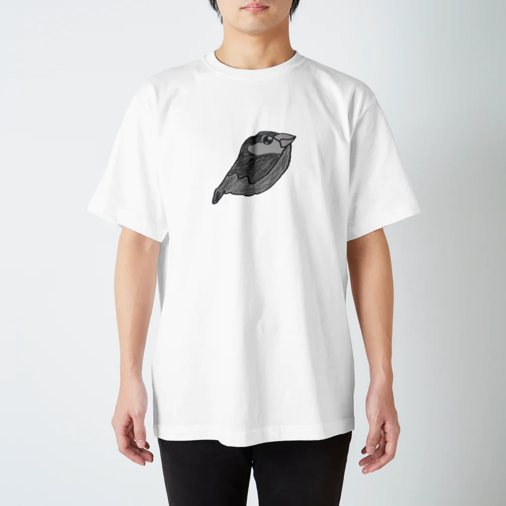 tomo0530tomo0803の文鳥のめるめ～る スタンダードTシャツ