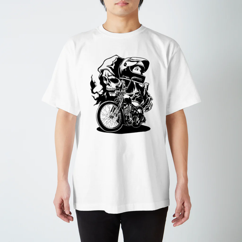 Last Chapterのバイク【Reaper riders】 スタンダードTシャツ