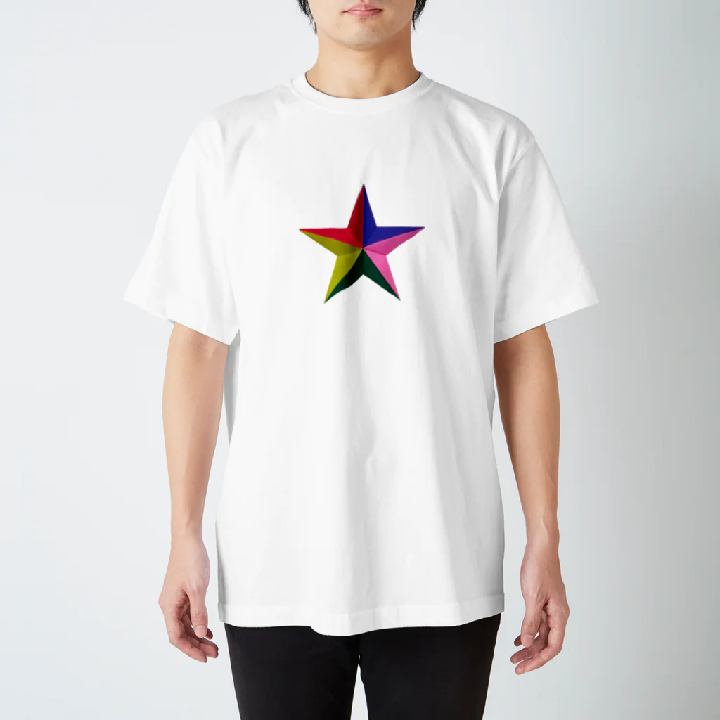 折り紙アートの5☆Star スタンダードTシャツ