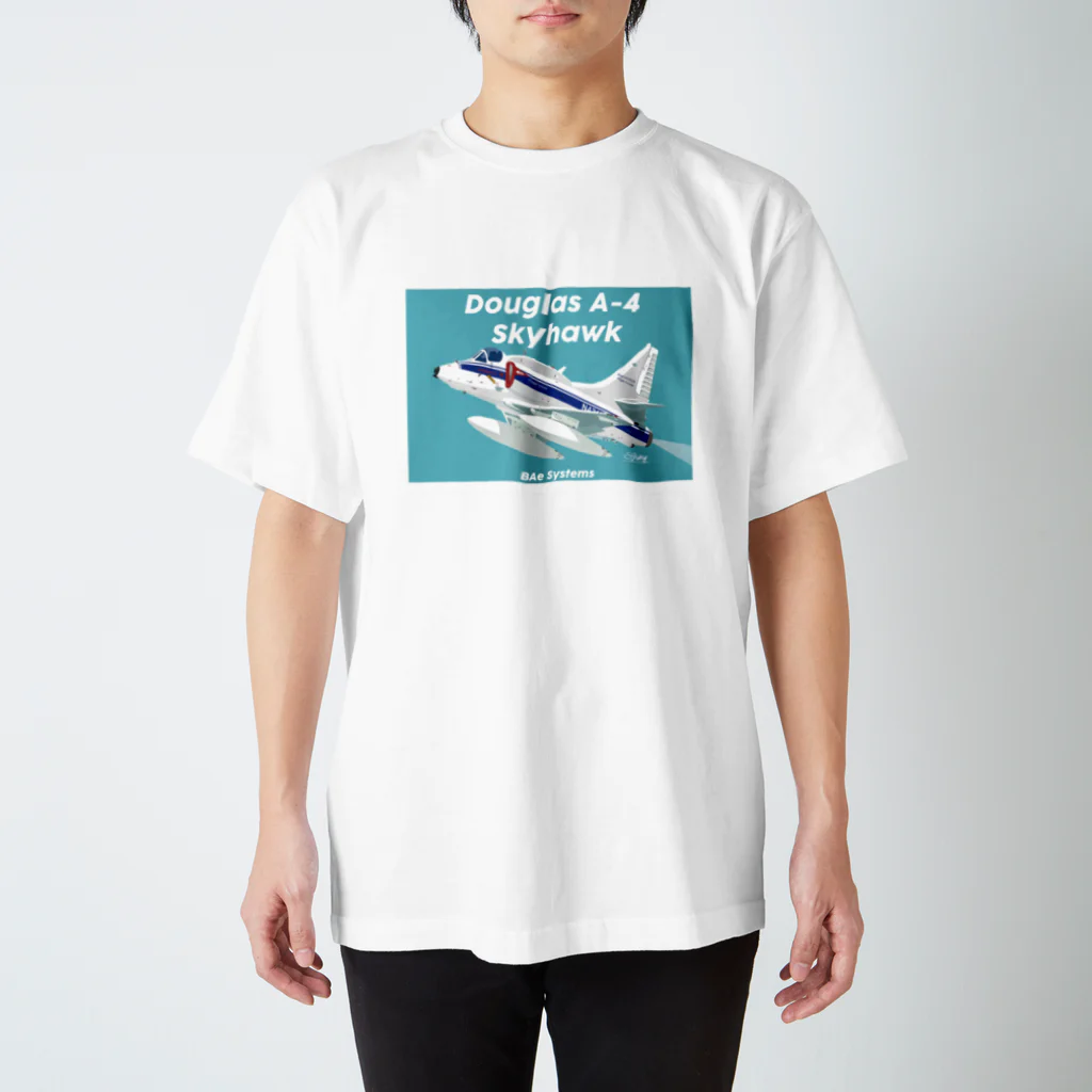 SpinyのA-4スカイホーク(BAe) スタンダードTシャツ