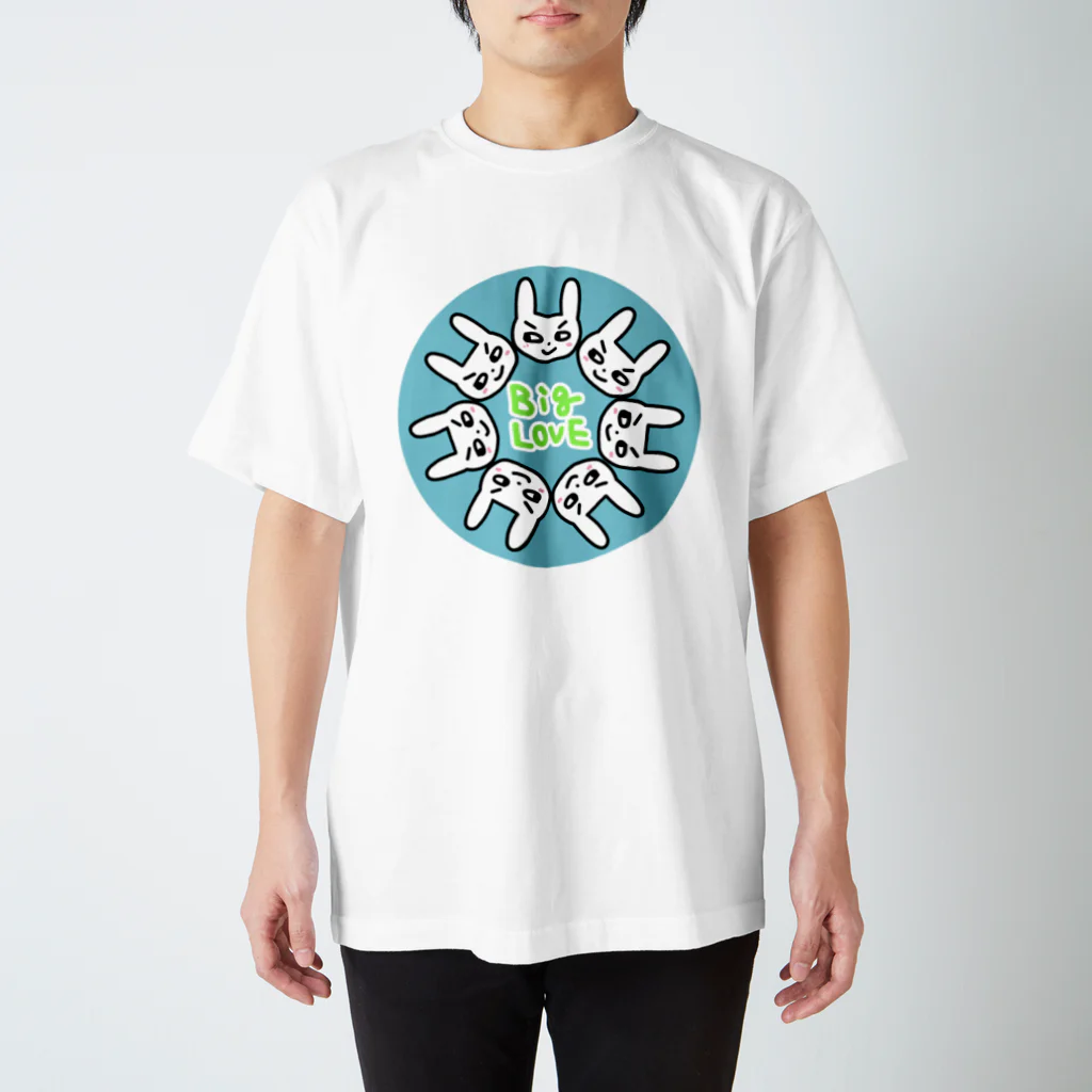 pon_kのぽんきちは多様性 スタンダードTシャツ