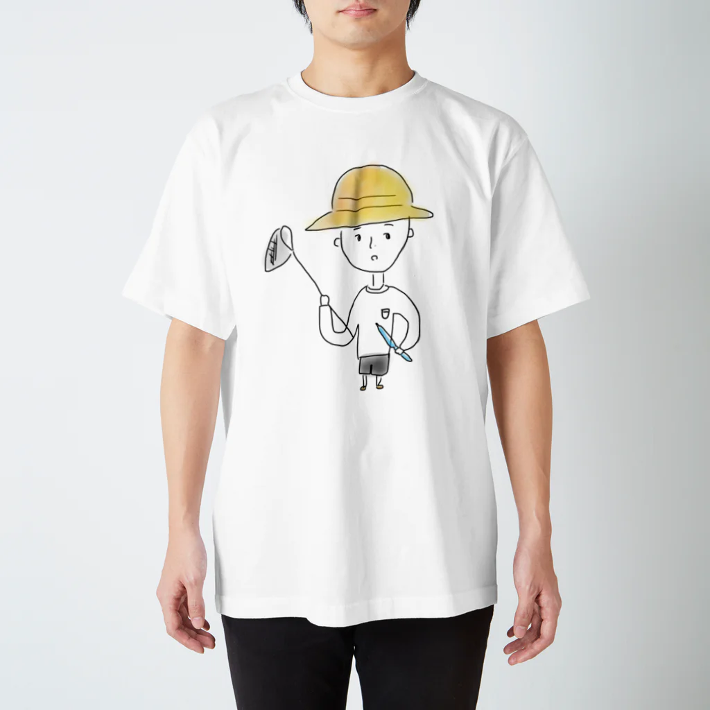 さかみーショップのぼくの春休みとチューペット スタンダードTシャツ