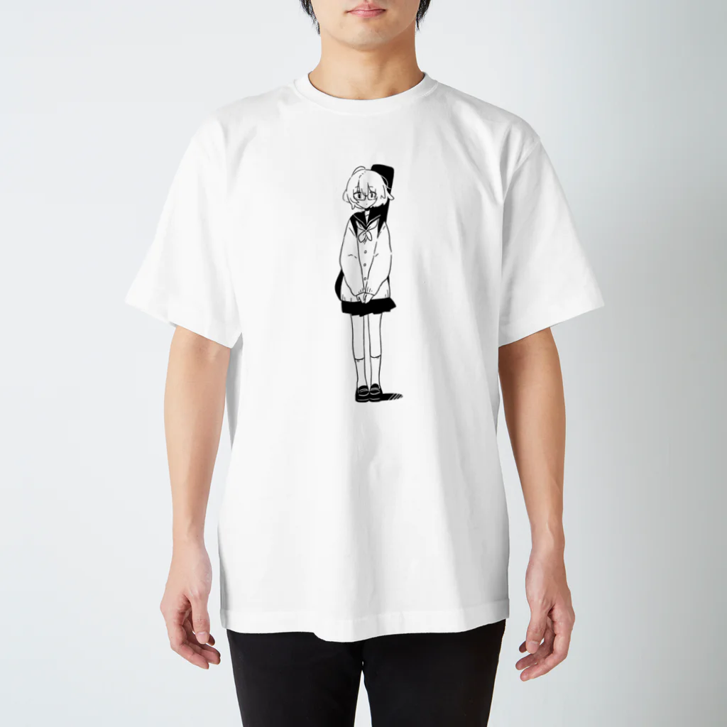 まつだひかりの軽音部の女の子 スタンダードTシャツ