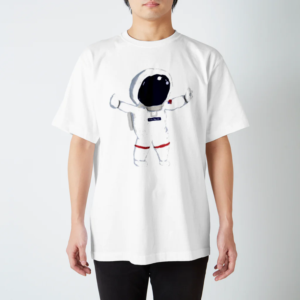 seizanの宇宙飛行士くん スタンダードTシャツ