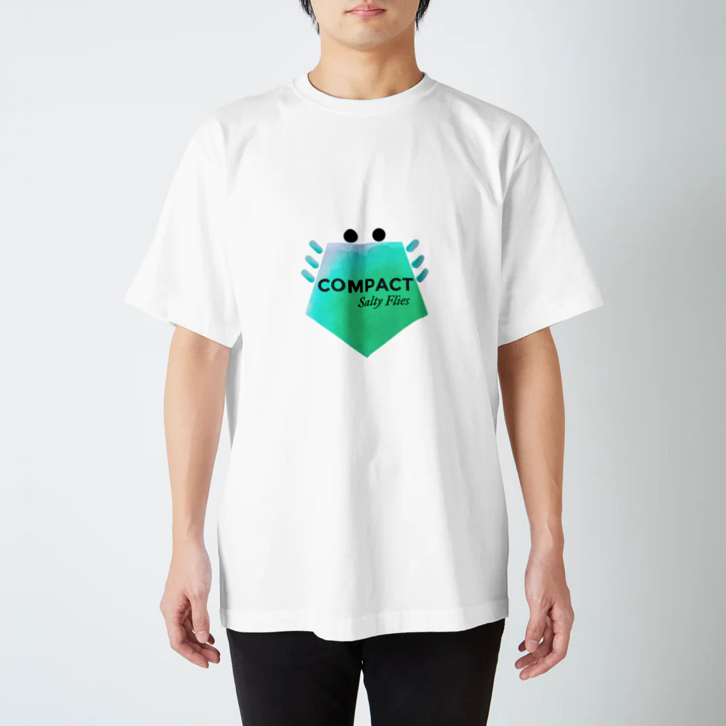 COMPACT salty fliesのコンパクト蟹 スタンダードTシャツ