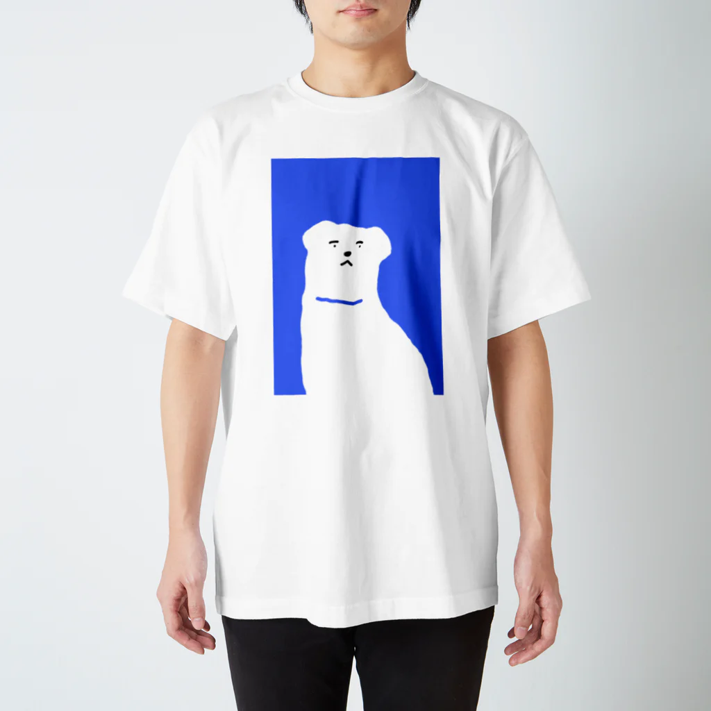 soup_mikikoのブルーわん スタンダードTシャツ