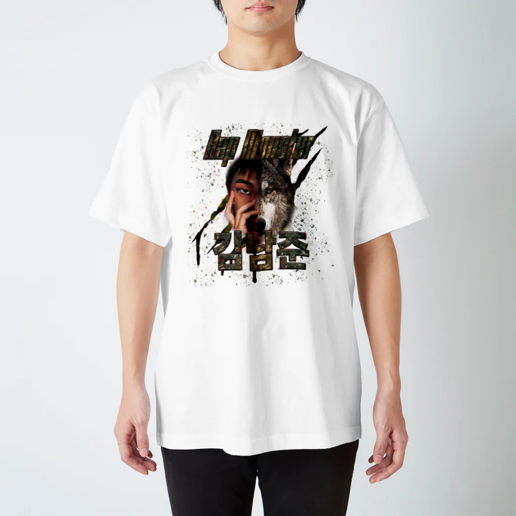 K-POP のBTS RM キム・ナムジュン　 スタンダードTシャツ