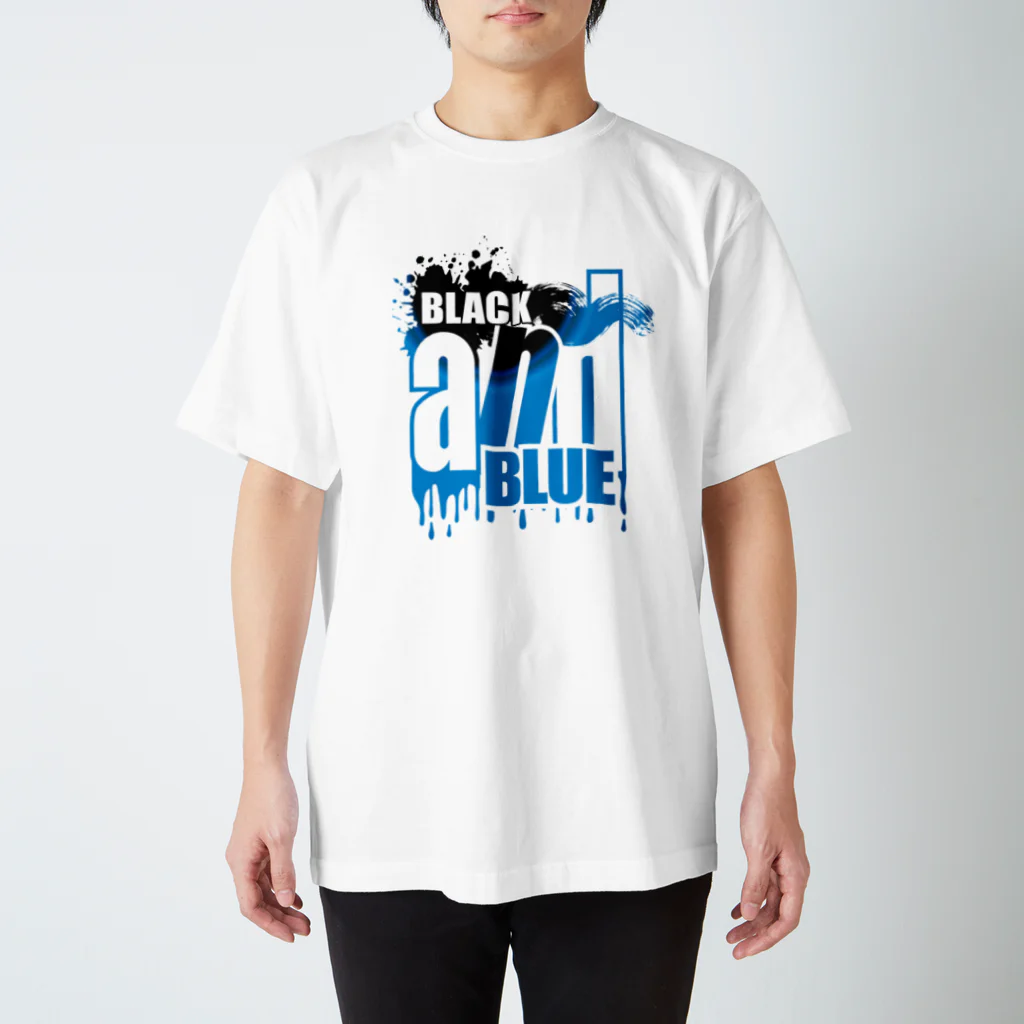 うつぼ社の BLACK and BLUE スタンダードTシャツ