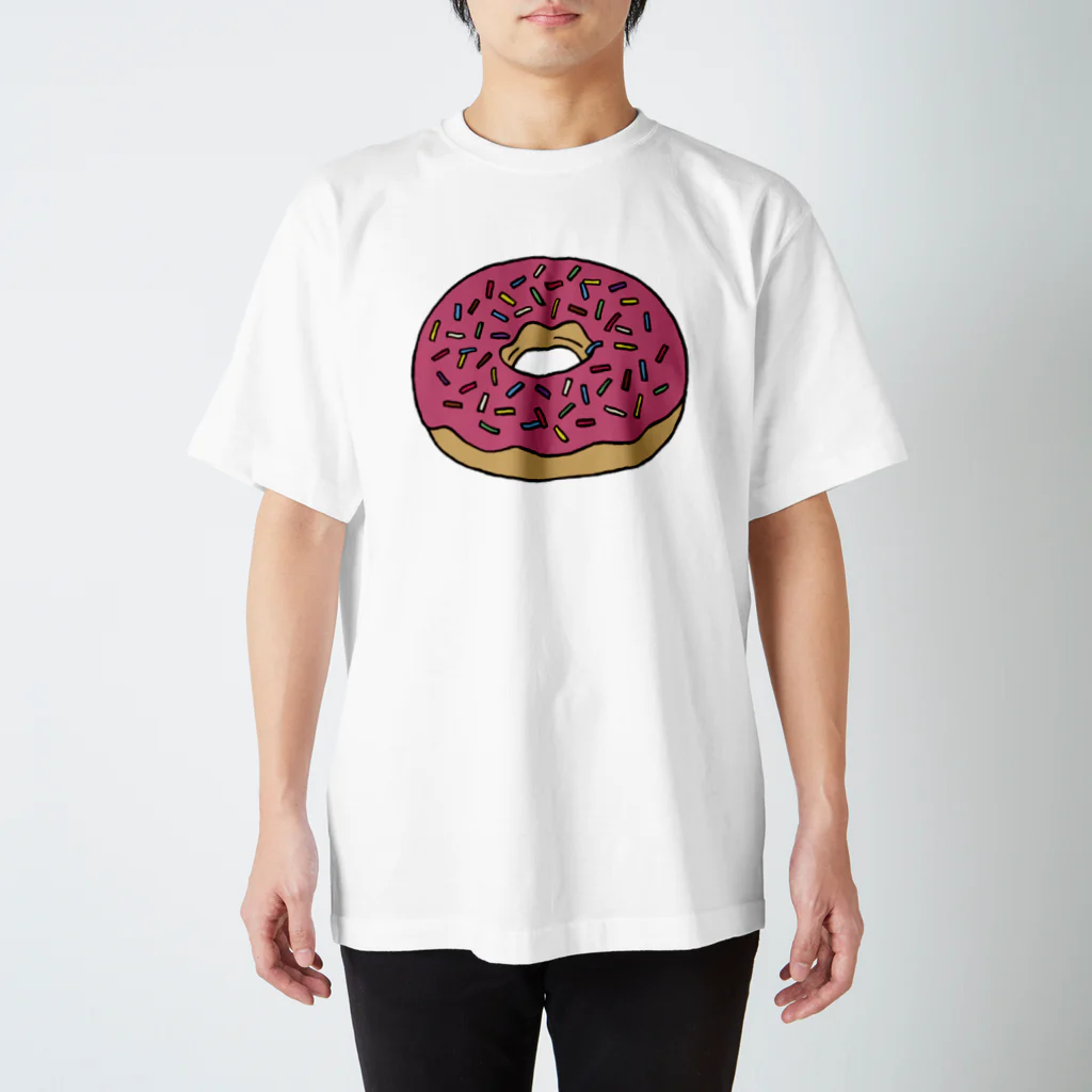 HUI-Studio.のPINK DONUT スタンダードTシャツ