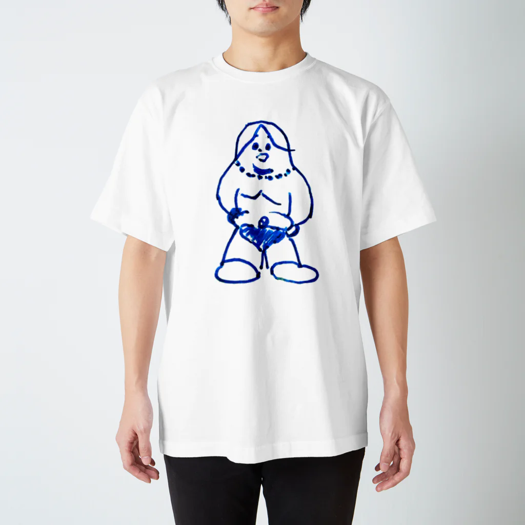 ゆったり を ゆるかわ とのやる気のないプロレスラー Regular Fit T-Shirt