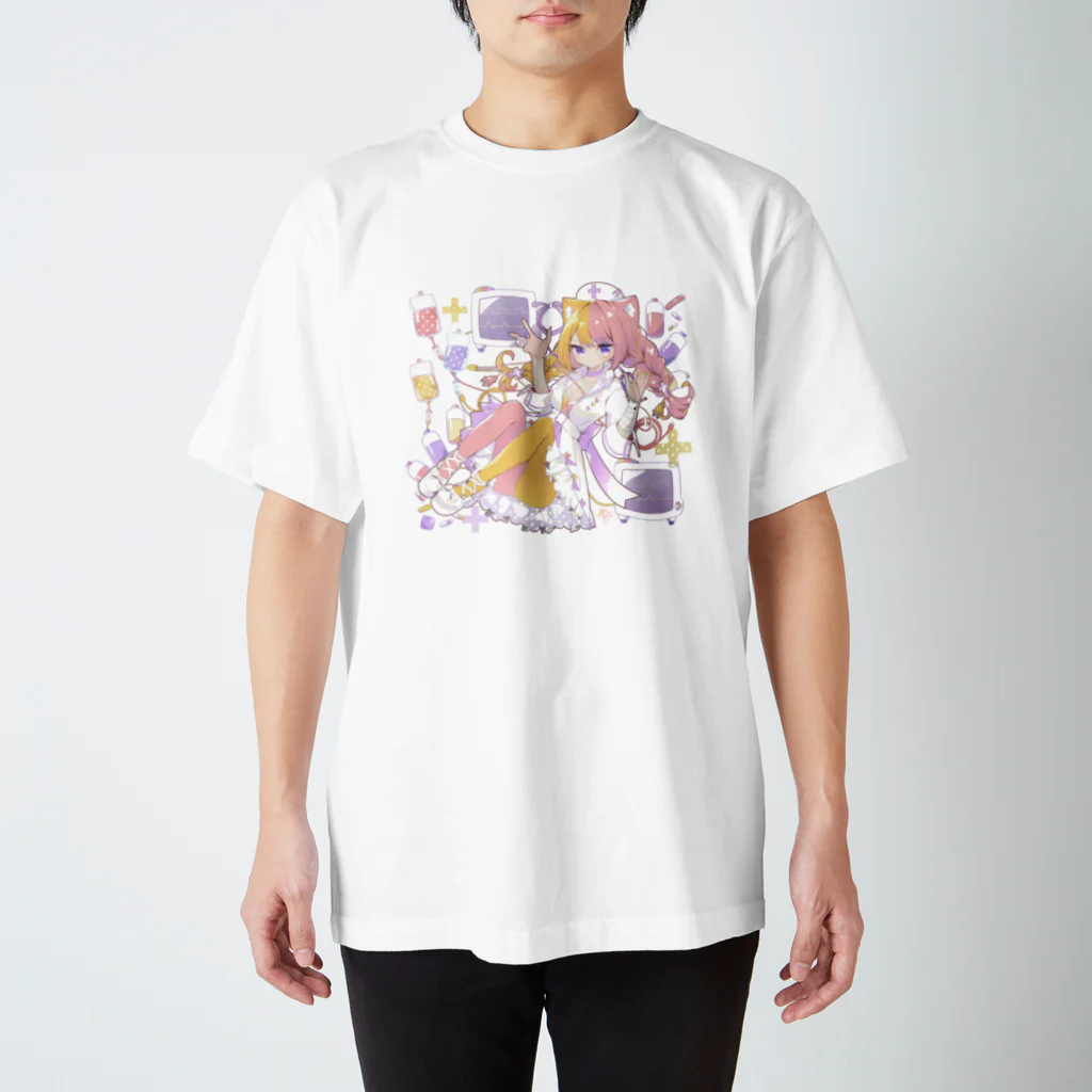 東京アルストロメリアの猫ナースちゃん スタンダードTシャツ