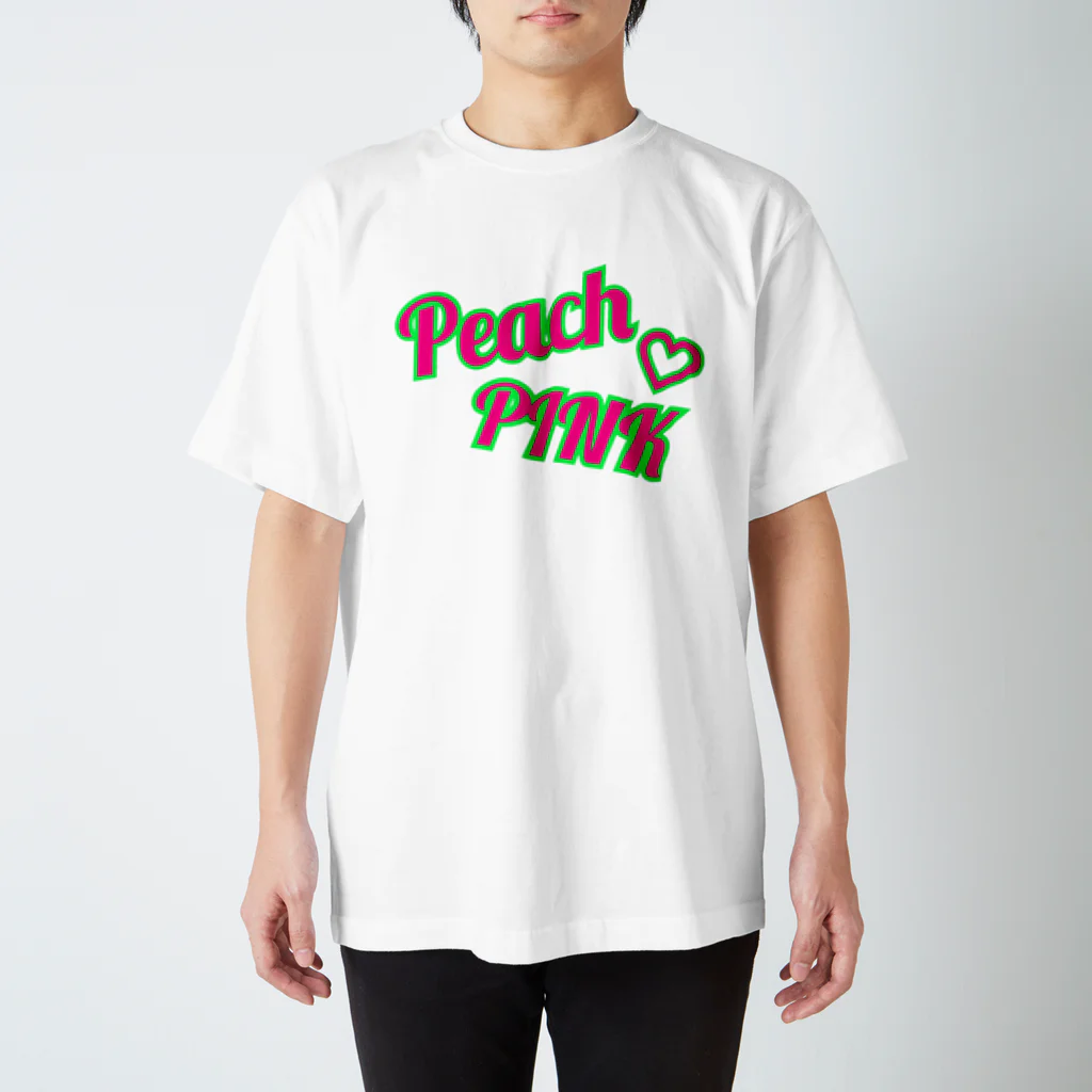 アミちゃんピンク倶楽部のPeach♡PINK スタンダードTシャツ