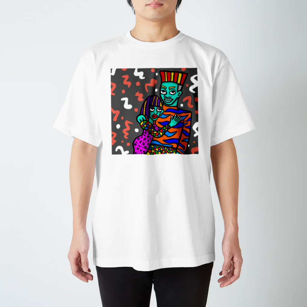 ac0artのぺあるっく Regular Fit T-Shirt