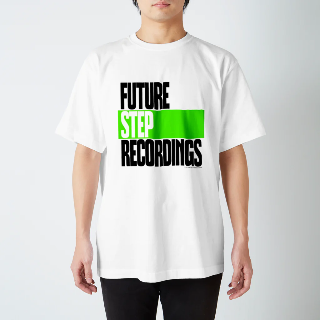 CHAKRAのFUTURE STEP RECORDINGS 10th Anniversary (GREEN LINE) スタンダードTシャツ