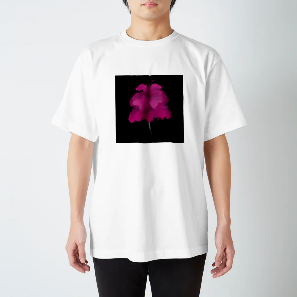 かてろんあーつのHANAHASAKU＿紅 Regular Fit T-Shirt