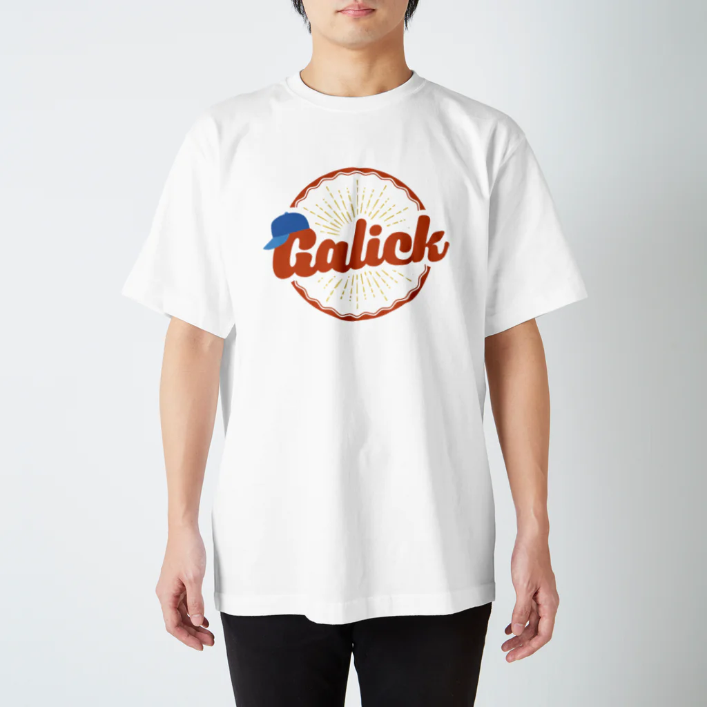 大衆バル GalickのGalickロゴ（サークル） スタンダードTシャツ