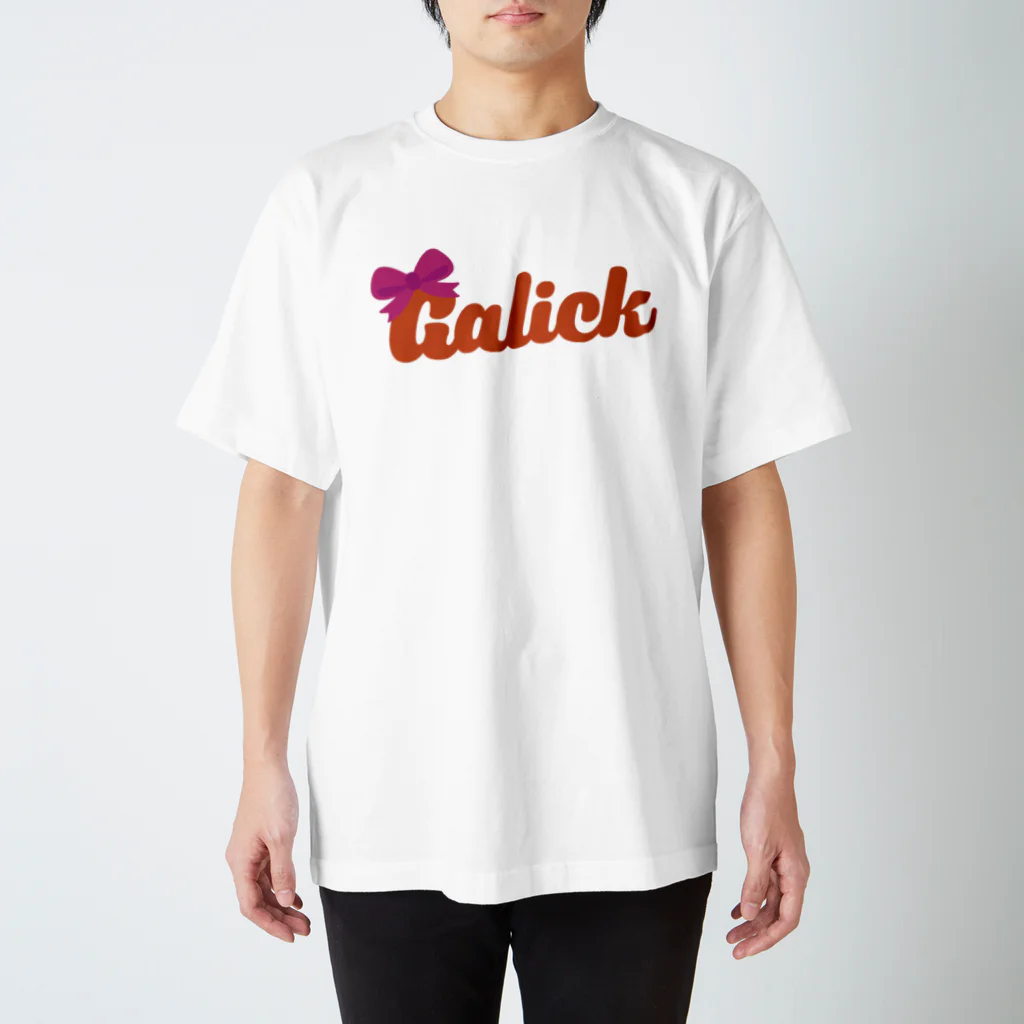 大衆バル GalickのGalickロゴ（女の子） Regular Fit T-Shirt