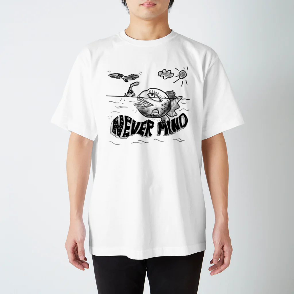 KIGI きのこのNEVER MIND スタンダードTシャツ