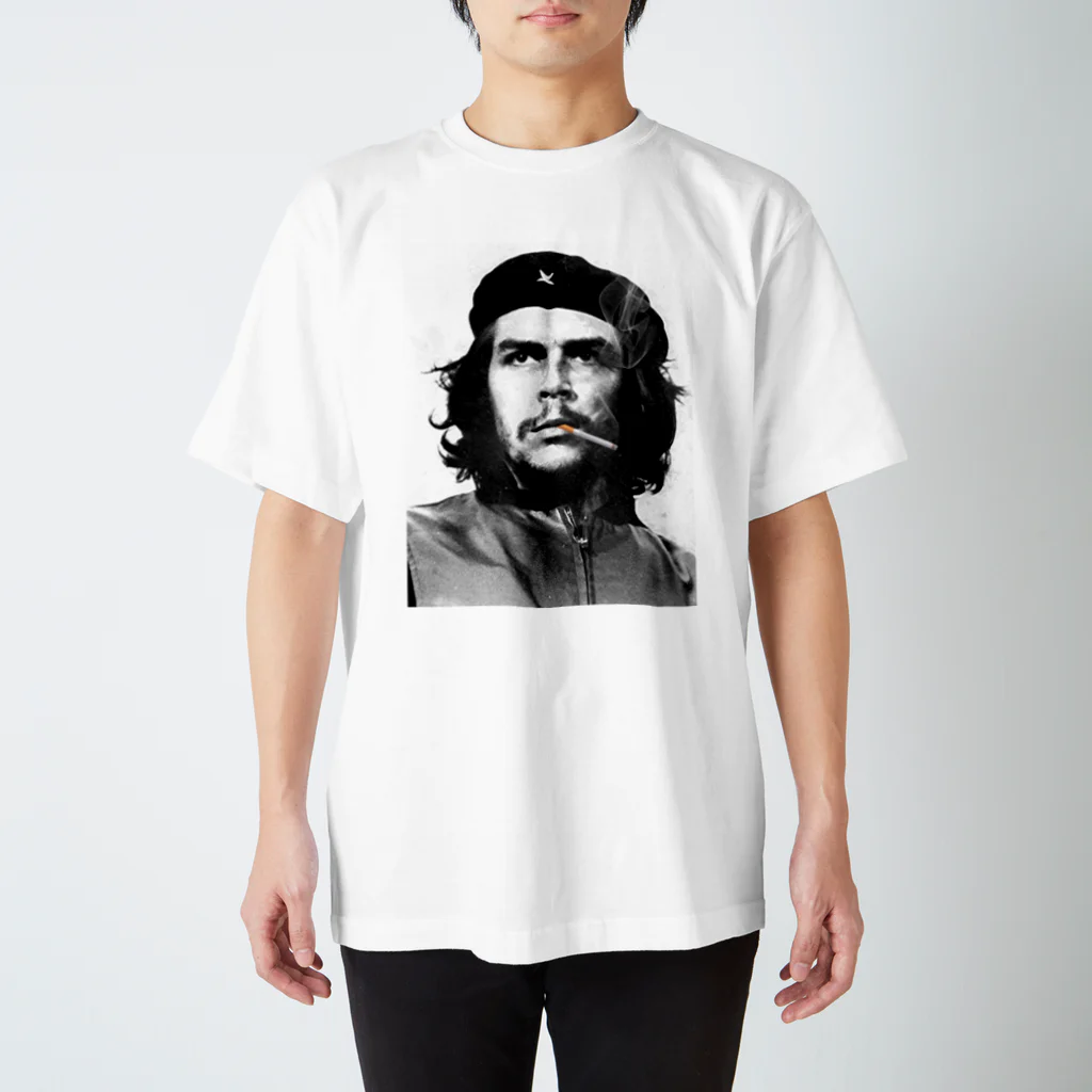 DRIPPEDのくわえタバコのチェ・ゲバラ 咥えタバコのチェ・ゲバラ-CHE GUEVARA- Regular Fit T-Shirt