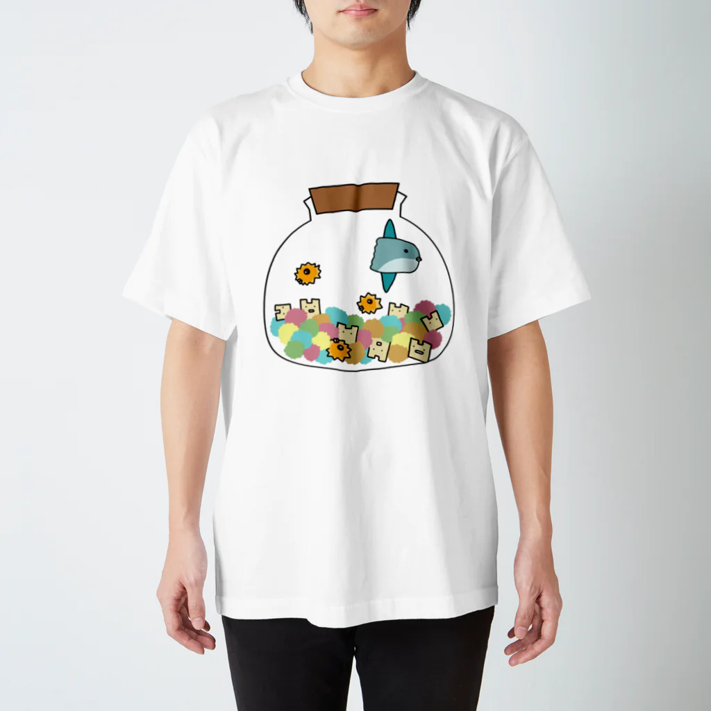 2Dうさぎの2Dうさぎ 金平糖 スタンダードTシャツ