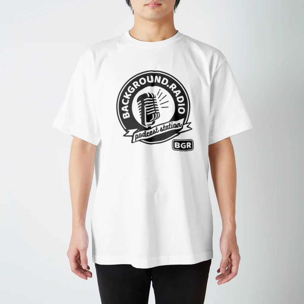 Background.radioのロゴ Regular Fit T-Shirt