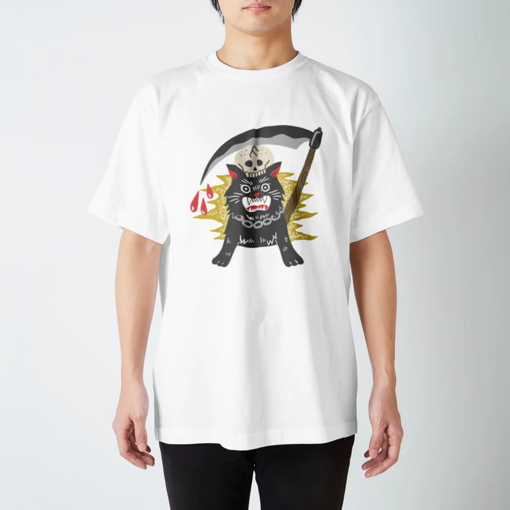 福屋のReaper cat スタンダードTシャツ