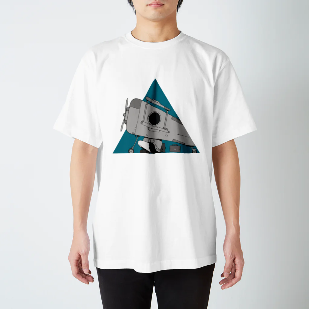 ダイスケリチャードの飛行機△ Regular Fit T-Shirt