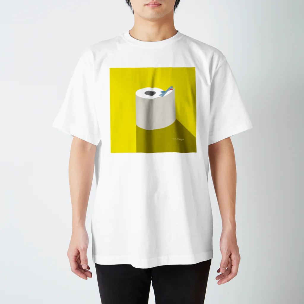 さかたようこ / サメ画家の昼のSAME Paper スタンダードTシャツ