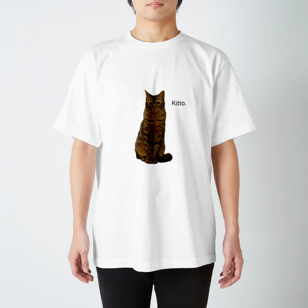 猫カフェ ぶぅたんグッズショップのおすましキトくん Regular Fit T-Shirt