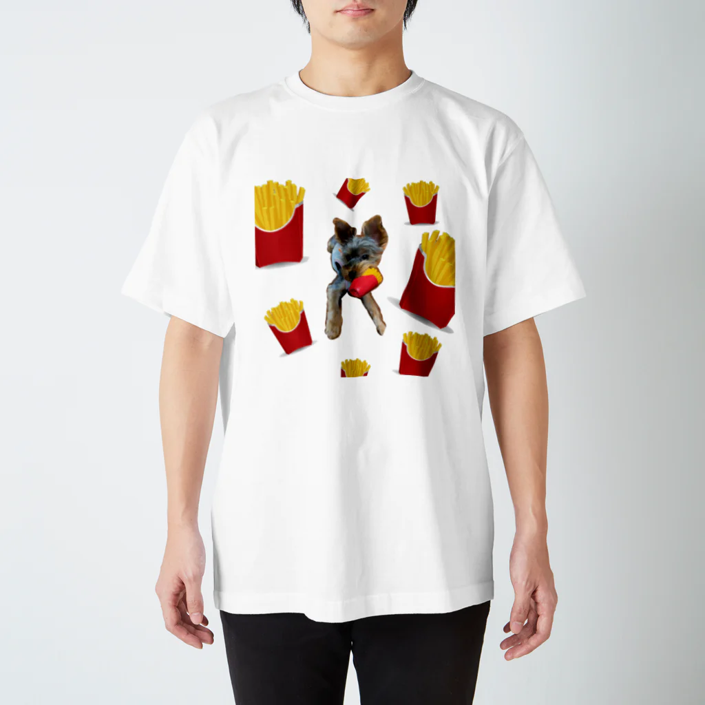 Happiness.is.MameのFries Mame ポテト スタンダードTシャツ