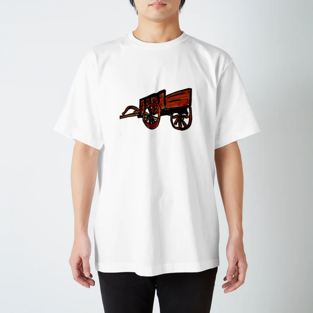 就労継続支援B型事業所ブレンドの荷車 Regular Fit T-Shirt