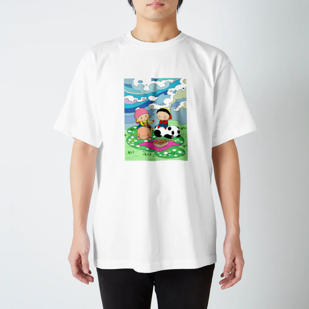 Yukiの黄色いヤツの春風 Regular Fit T-Shirt