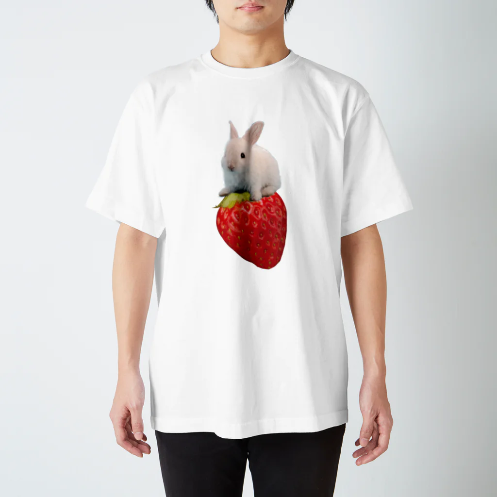 里菜のうさいちご Regular Fit T-Shirt