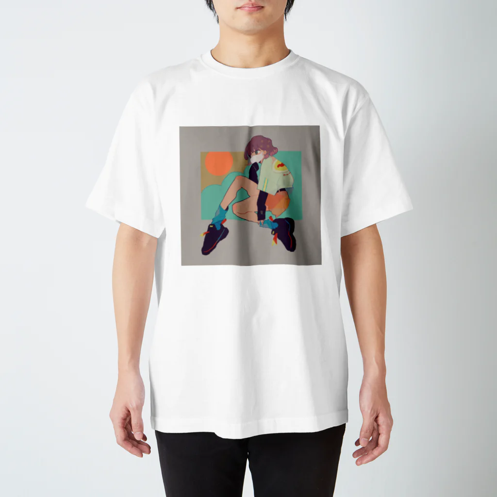 色田/SHIKIDAのらしく Regular Fit T-Shirt